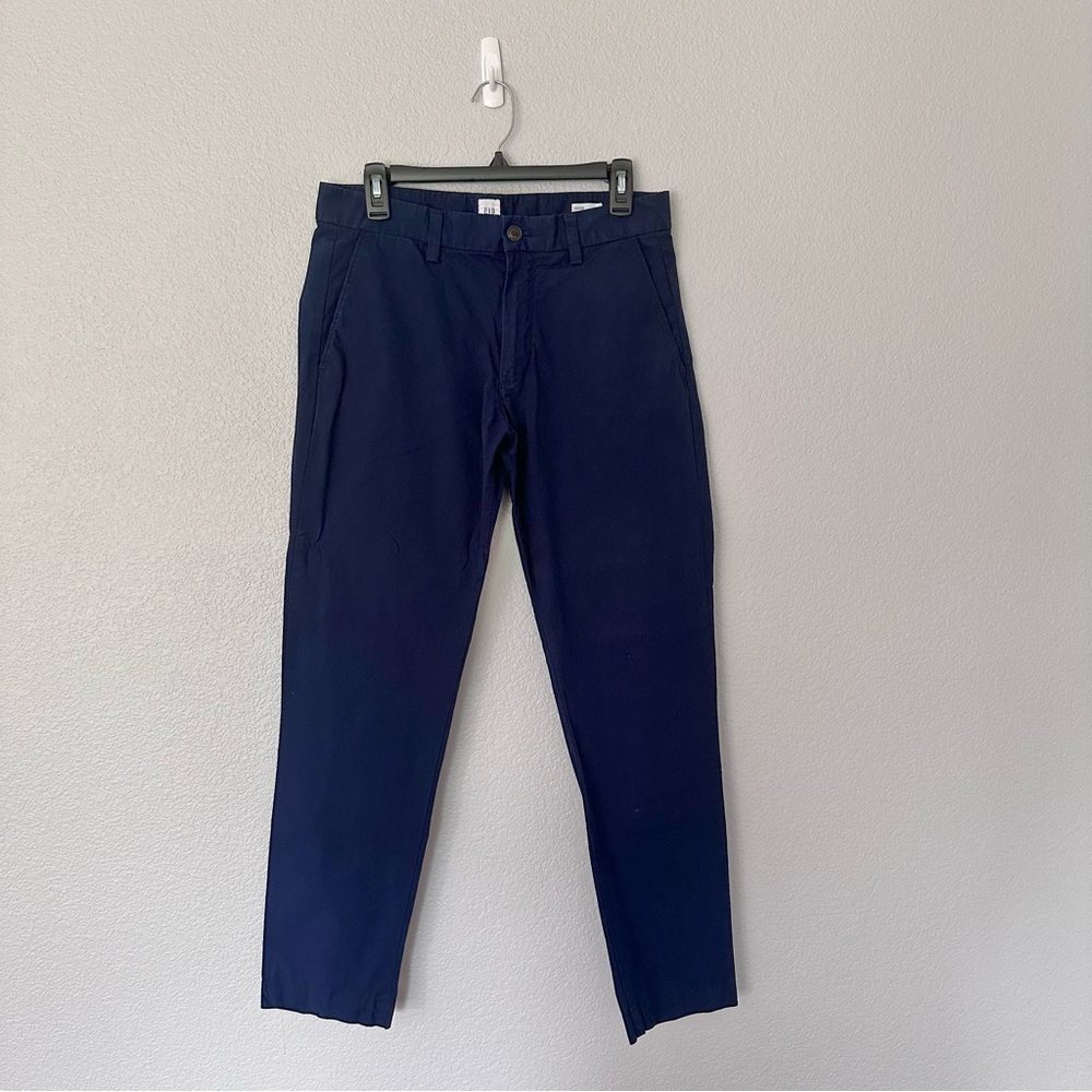 GAP Blue Chinos Slim Fit Tailored